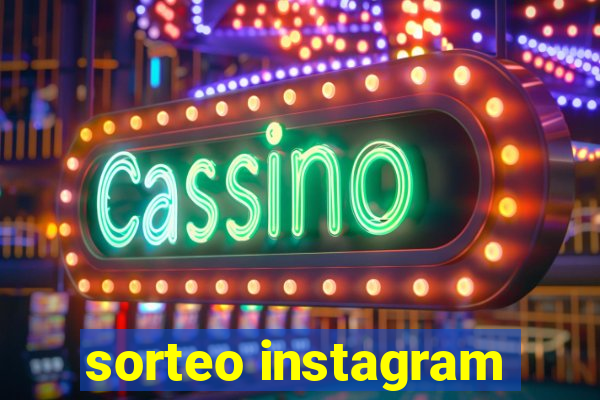 sorteo instagram